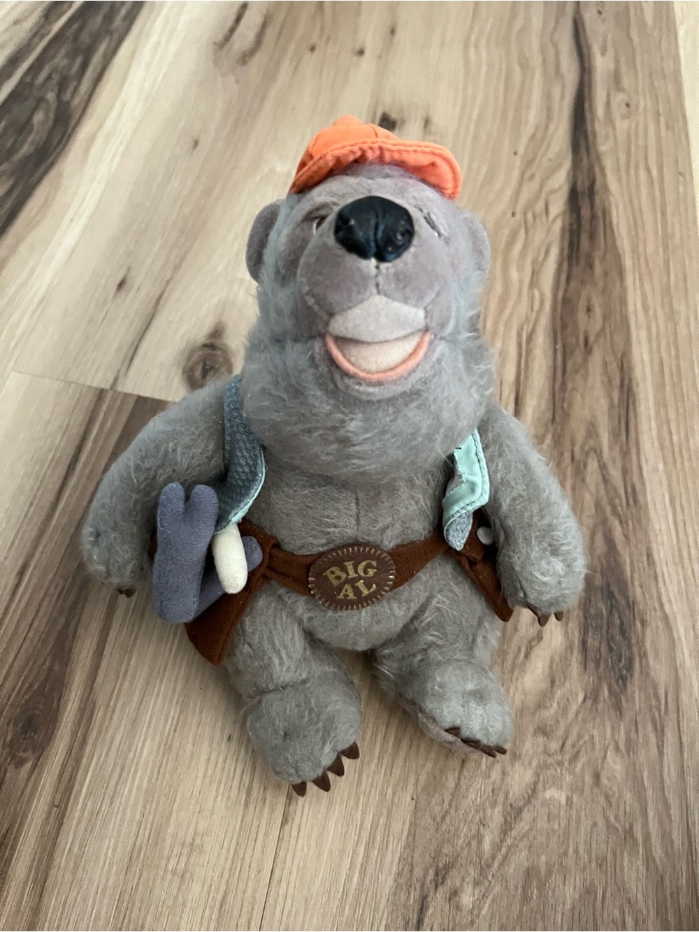 Vintage Disney Country 8" Bear Jamboree "Big AL" Plush